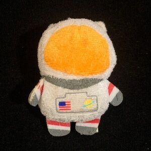 Mini American Astronaut Plush Bean Bag Toy from Japan